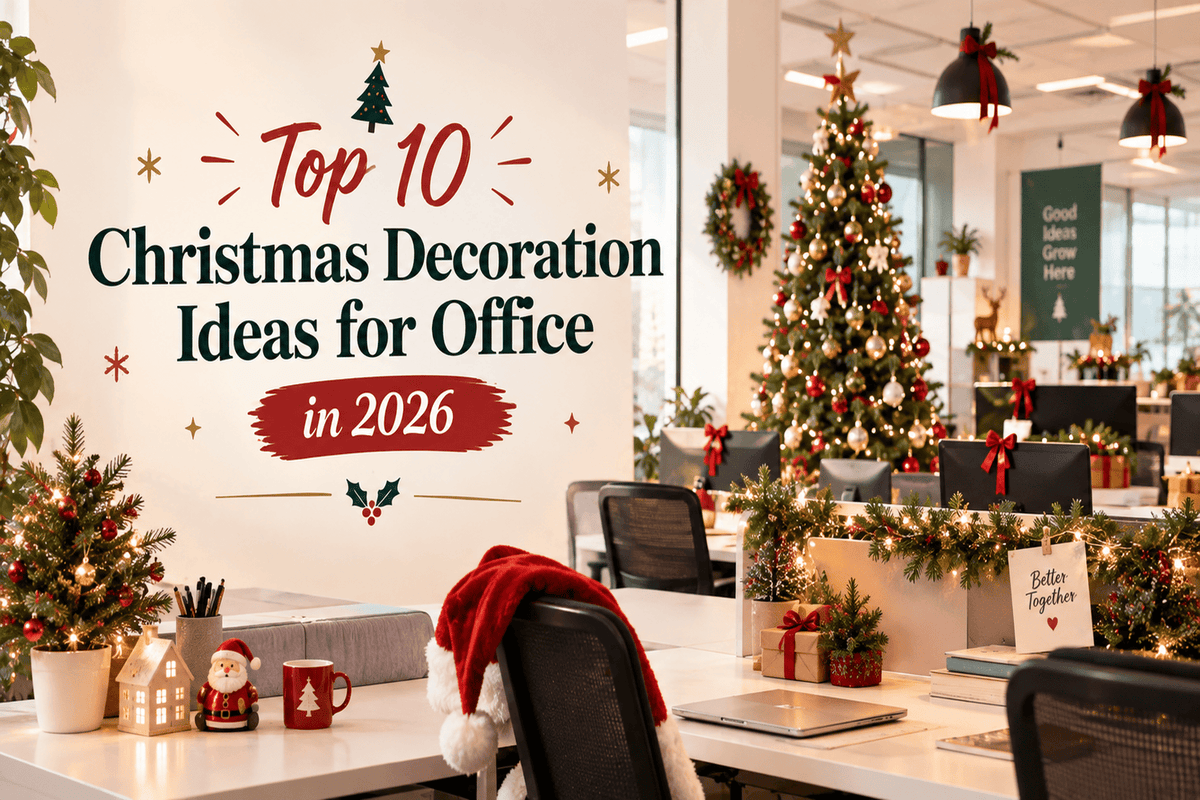 Top 10 Christmas Decoration Ideas for the Office in 2026