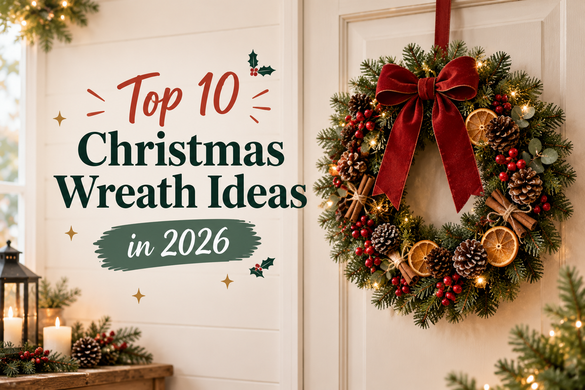 Top 10 Christmas Wreath Ideas 2026