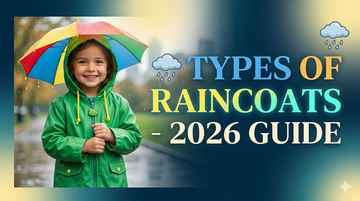 Types of Raincoat for Kids - 2026 Guide
