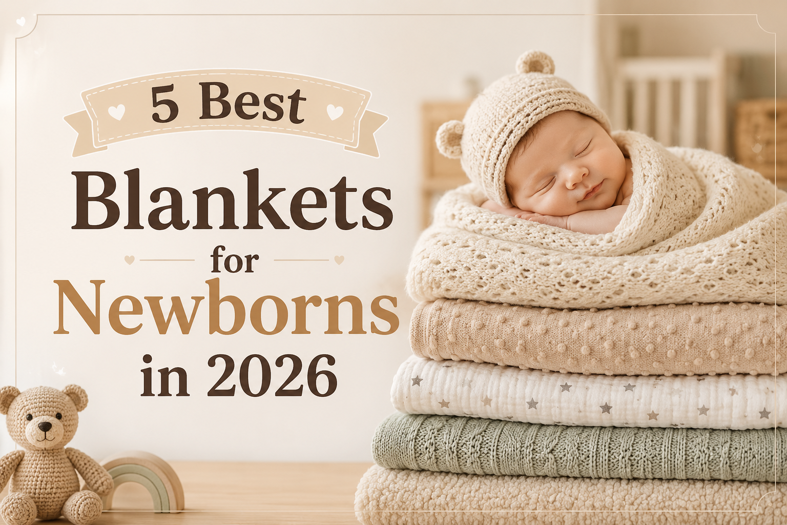 5 Best Blankets for Newborns in 2026