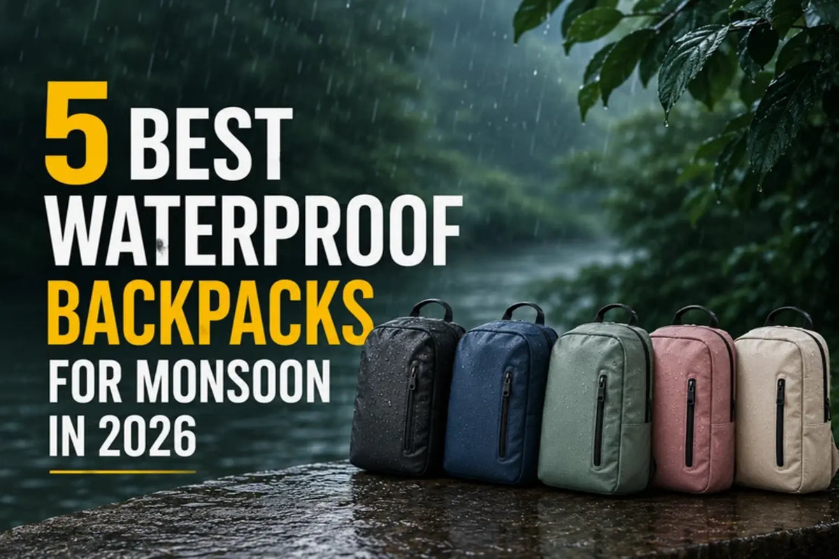 5 Best Waterproof Backpacks for Monsoon in 2026