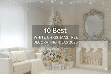 10 Best White Christmas Tree Decorating Ideas