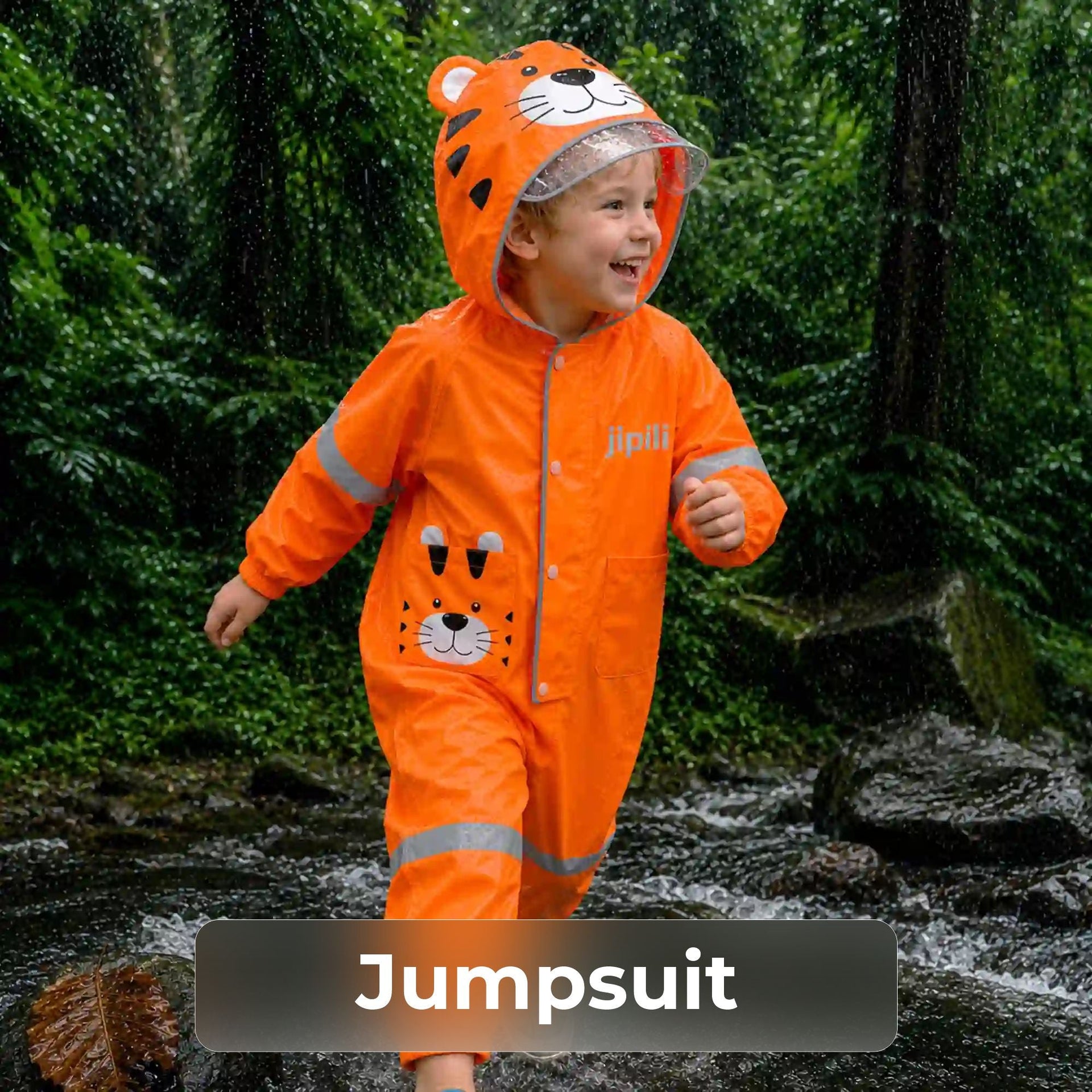 Full Length Jumpsuit Raincoat