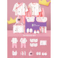 19 Pcs Pink Crown Newborn Baby Girl/ Boy All Season Wear Gift Hamper Box - Little Surprise Box19 Pcs Pink Crown Newborn Baby Girl/ Boy All Season Wear Gift Hamper Box