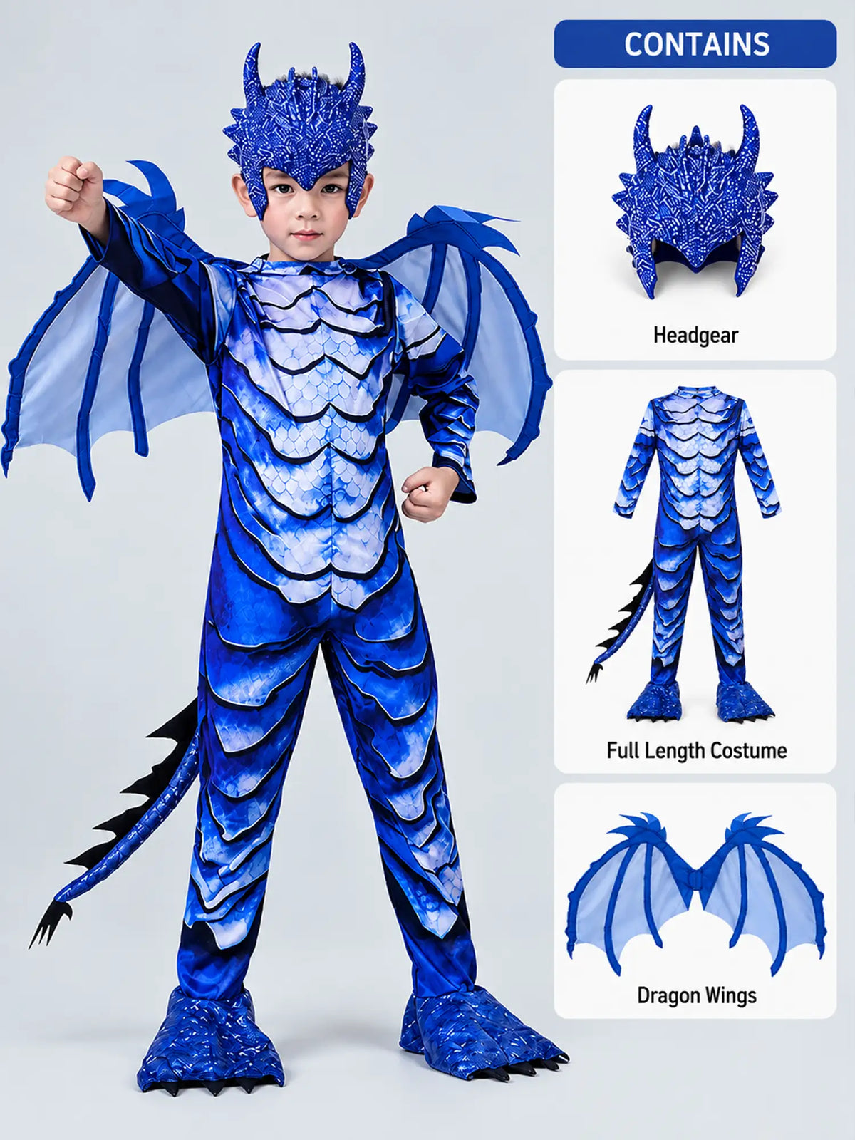 Fierce Dragon Kids Halloween Costume