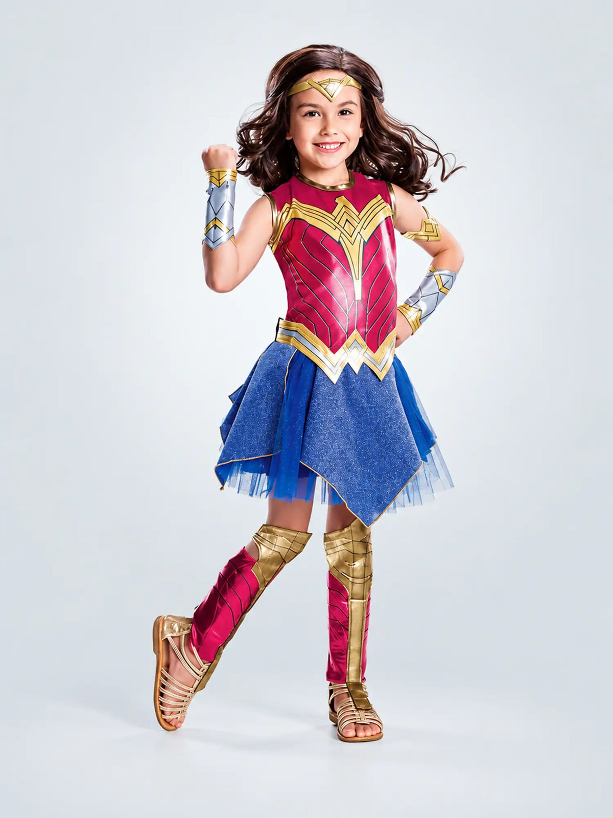 Wonder Supergirl Kids Halloween Costume