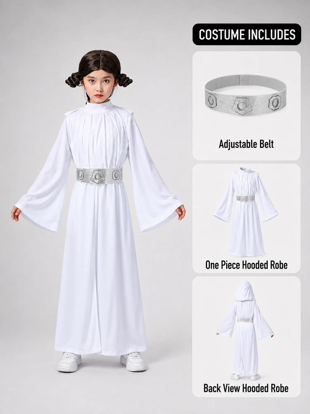 War Princess theme Kids Halloween Costume