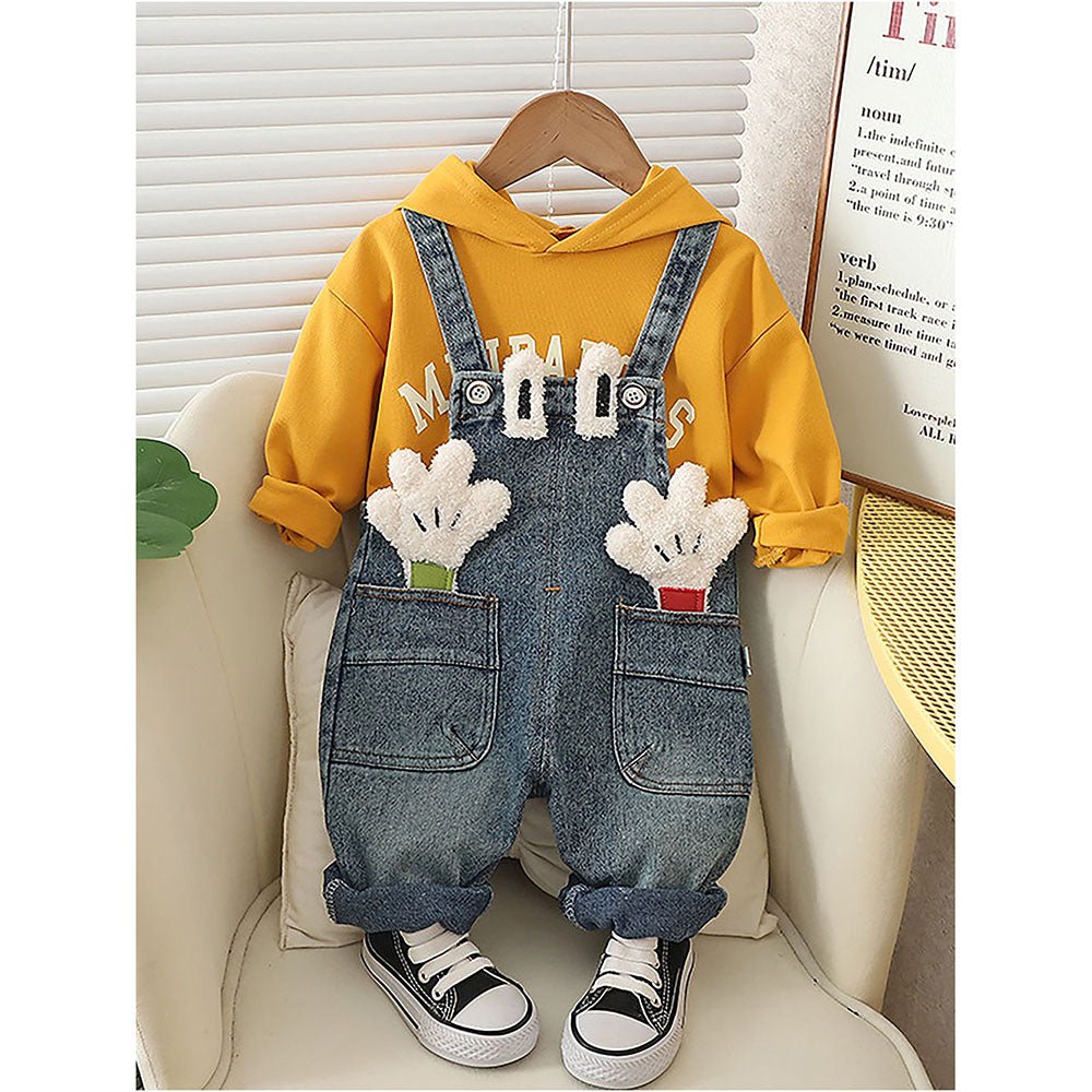 2 Little Hands Denim Dungary 2 pcs set for Kids/Toddlers - Little Surprise Box2 Little Hands Denim Dungary 2 pcs set for Kids/Toddlers