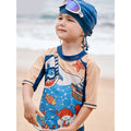 2 PCS Under Sea theme Tshirt & Shorts set Swimwear for Kids & Toddlers - Little Surprise Box2 PCS Under Sea theme Tshirt & Shorts set Swimwear for Kids & Toddlers