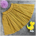 2 pcs Yellow Pineapple Sweatshirt, Skirt Winterwear set for Girls - Little Surprise Box2 pcs Yellow Pineapple Sweatshirt, Skirt Winterwear set for Girls