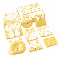 23 pcs Yellow & white Ted Face, Newborn Baby Hamper Box - Little Surprise Box23 pcs Yellow & white Ted Face, Newborn Baby Hamper Box