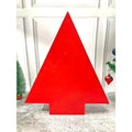 24 days, Wooden Red Tree Shape Advent Calendar for Christmas - Little Surprise Box24 days, Wooden Red Tree Shape Advent Calendar for Christmas