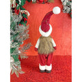 24 inches Cream Maroon Gold self Standing Santa Christmas Table Décor - Little Surprise Box24 inches Cream Maroon Gold self Standing Santa Christmas Table Décor