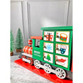 25 days, Wooden Train Shape Advent Calendar for Christmas - Little Surprise Box25 days, Wooden Train Shape Advent Calendar for Christmas