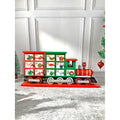 25 days, Wooden Train Shape Advent Calendar for Christmas - Little Surprise Box25 days, Wooden Train Shape Advent Calendar for Christmas