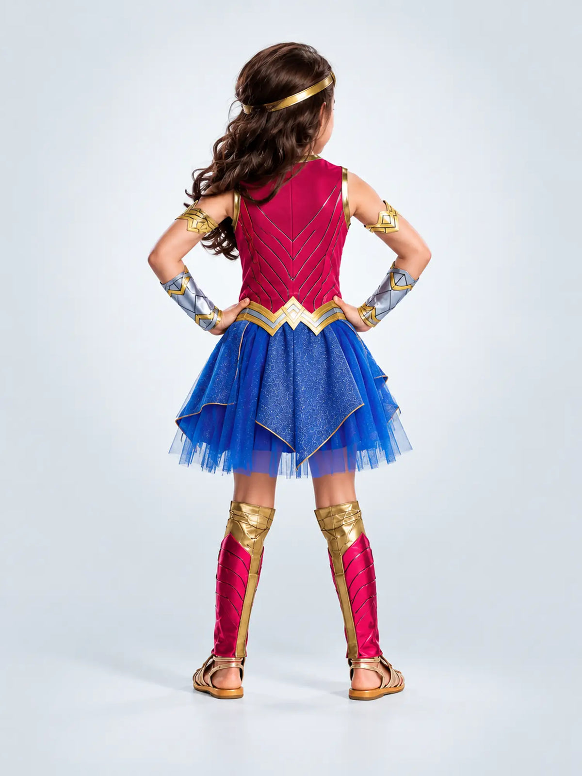 Wonder Supergirl Kids Halloween Costume