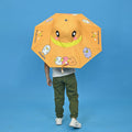 3 Ducklings theme, Unique Mexican Hat Style Kids Umbrella, 5 - 12 years, Orange - Little Surprise Box3 Ducklings theme, Unique Mexican Hat Style Kids Umbrella, 5 - 12 years, Orange