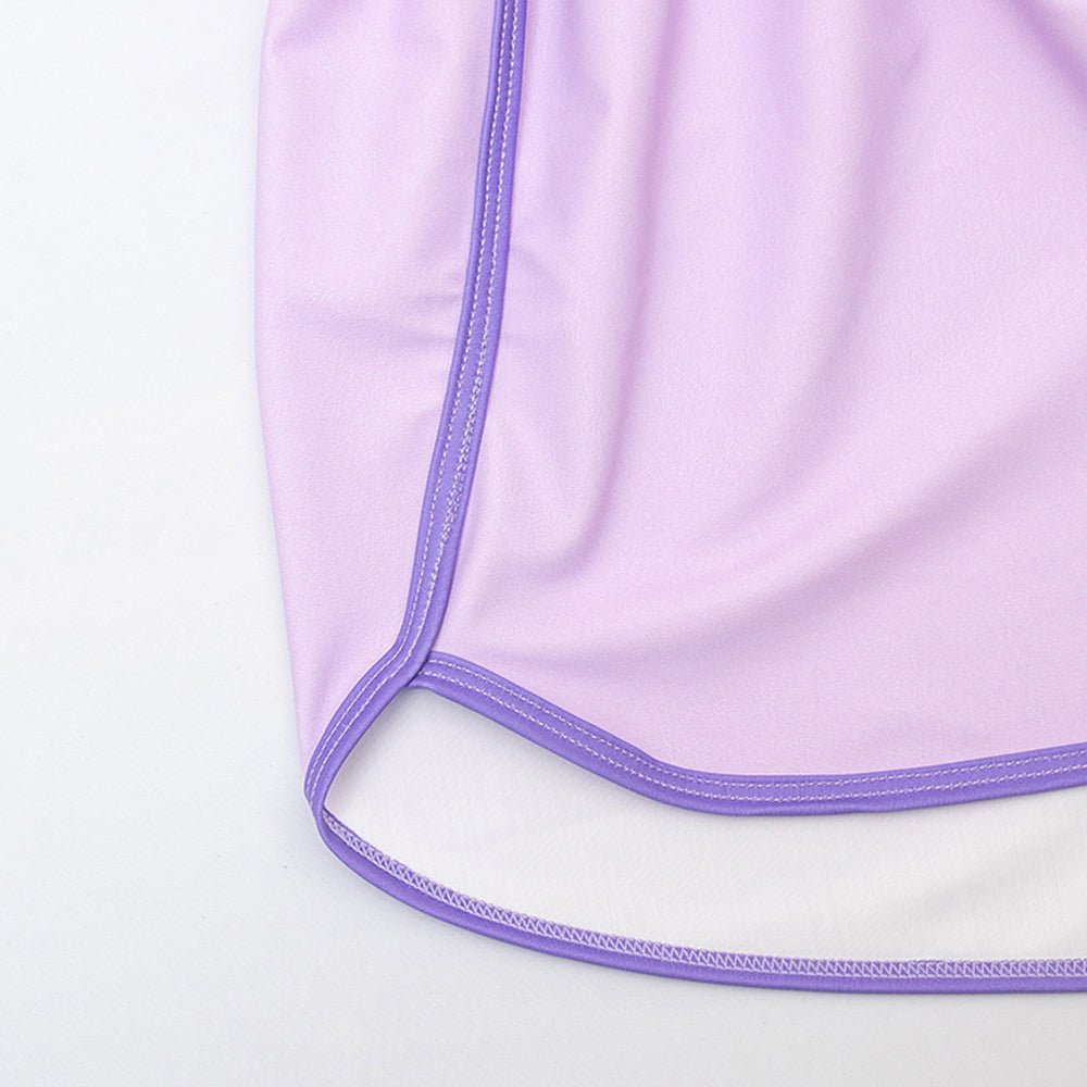 3 pcs Purple ThunderBolt Matching Top,leggings & Jacket style Swimwear set for Pre Teens & Teens - Little Surprise Box3 pcs Purple ThunderBolt Matching Top,leggings & Jacket style Swimwear set for Pre Teens & Teens