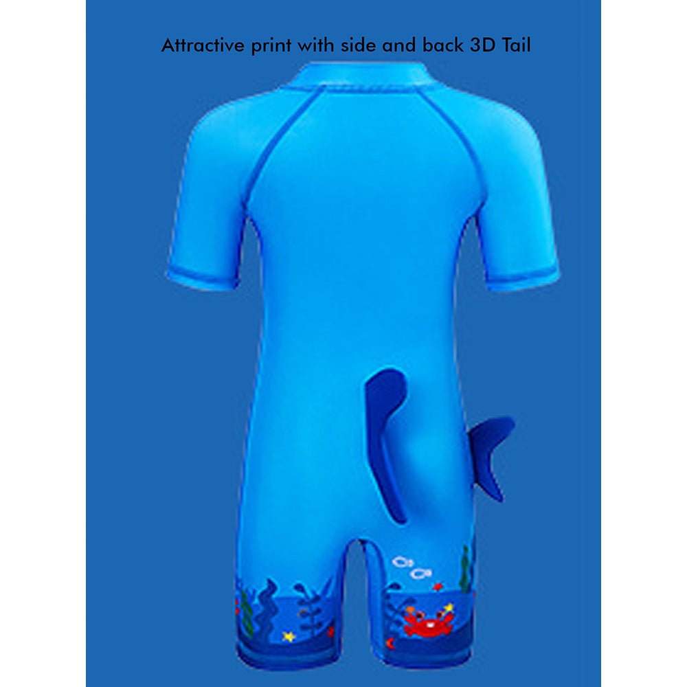 3d Tail Blue Shark Swimwear for Toddlers & Kids with UPF 50+ - Little Surprise Box3d Tail Blue Shark Swimwear for Toddlers & Kids with UPF 50+