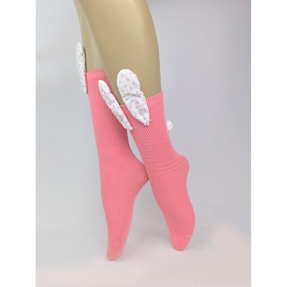 3pcs set of Purple, Mint & Pink, 3d Bunny Ears & Tail Socks for Kids (3 Pairs sets) - Little Surprise Box3pcs set of Purple, Mint & Pink, 3d Bunny Ears & Tail Socks for Kids (3 Pairs sets)