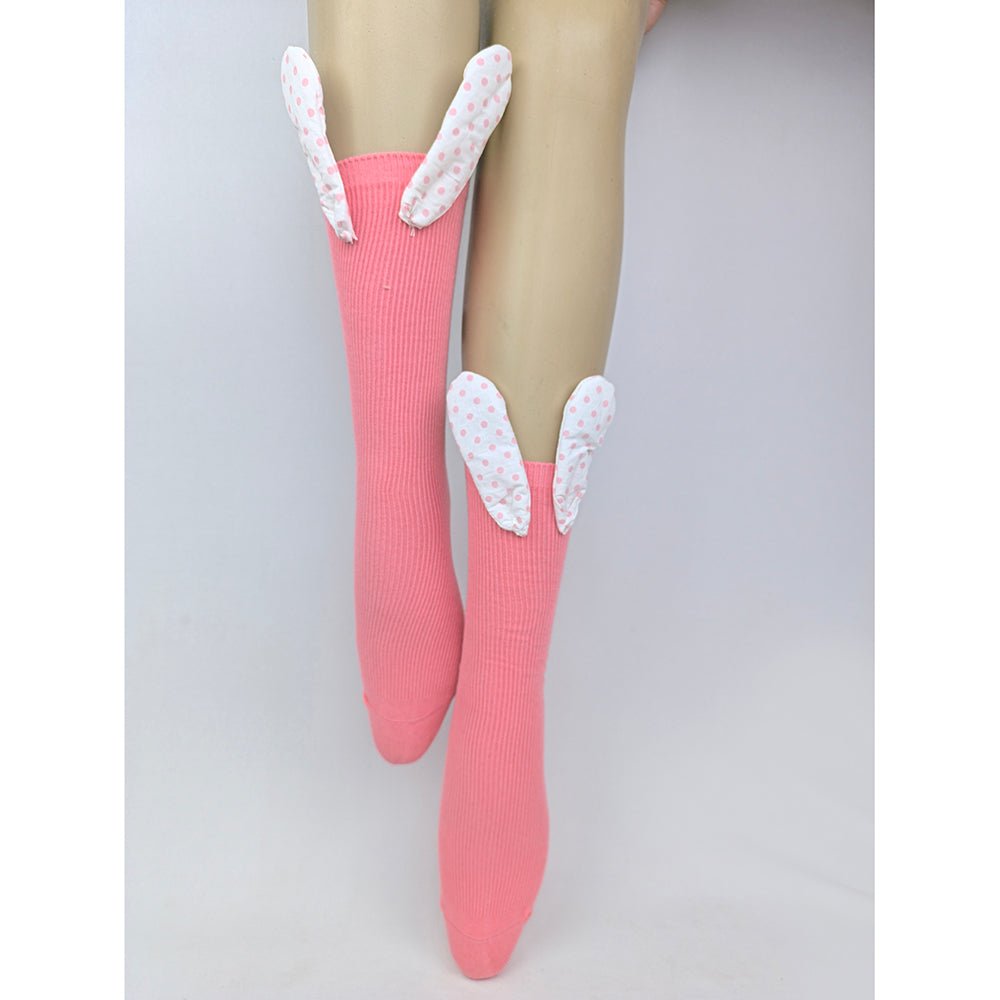 3pcs set of Purple, Mint & Pink, 3d Bunny Ears & Tail Socks for Kids (3 Pairs sets) - Little Surprise Box3pcs set of Purple, Mint & Pink, 3d Bunny Ears & Tail Socks for Kids (3 Pairs sets)