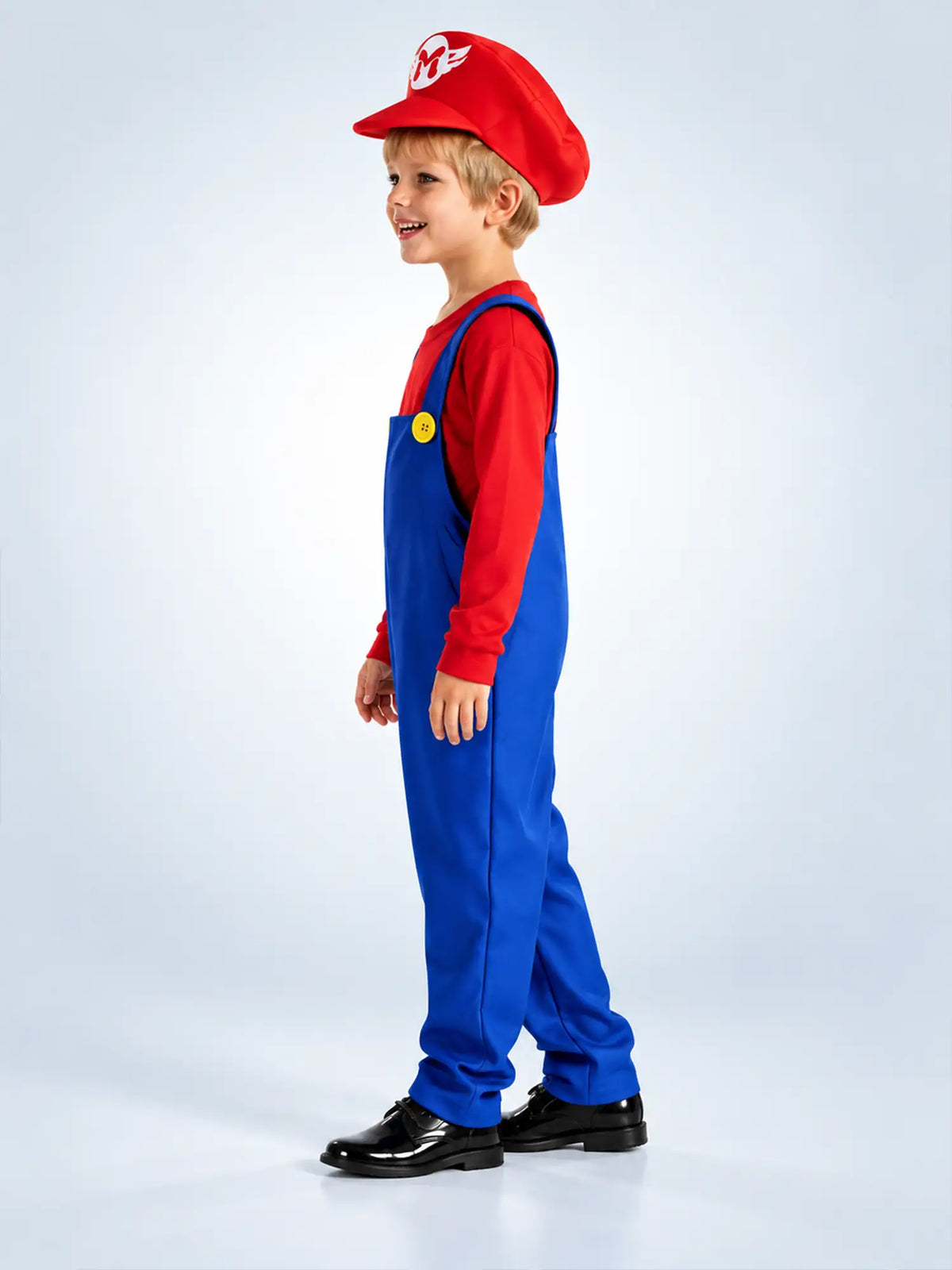 Junior Super Brothers, Plumber Kids Halloween Costume Fancy Dress Up