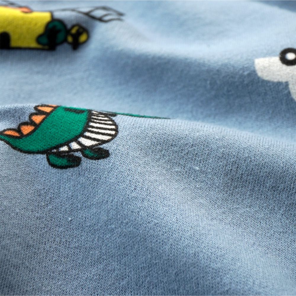 Blue Crocodile, Car, Windmill Full sleeves tops & pants set Unisex Kids Wear