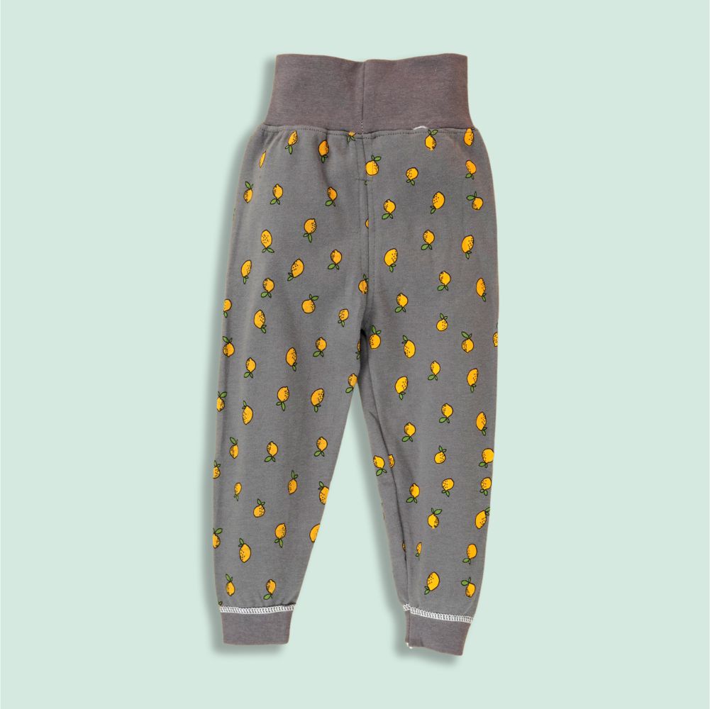 Brown Lemon Full sleeves tops & pants set Unisex Kids Wear