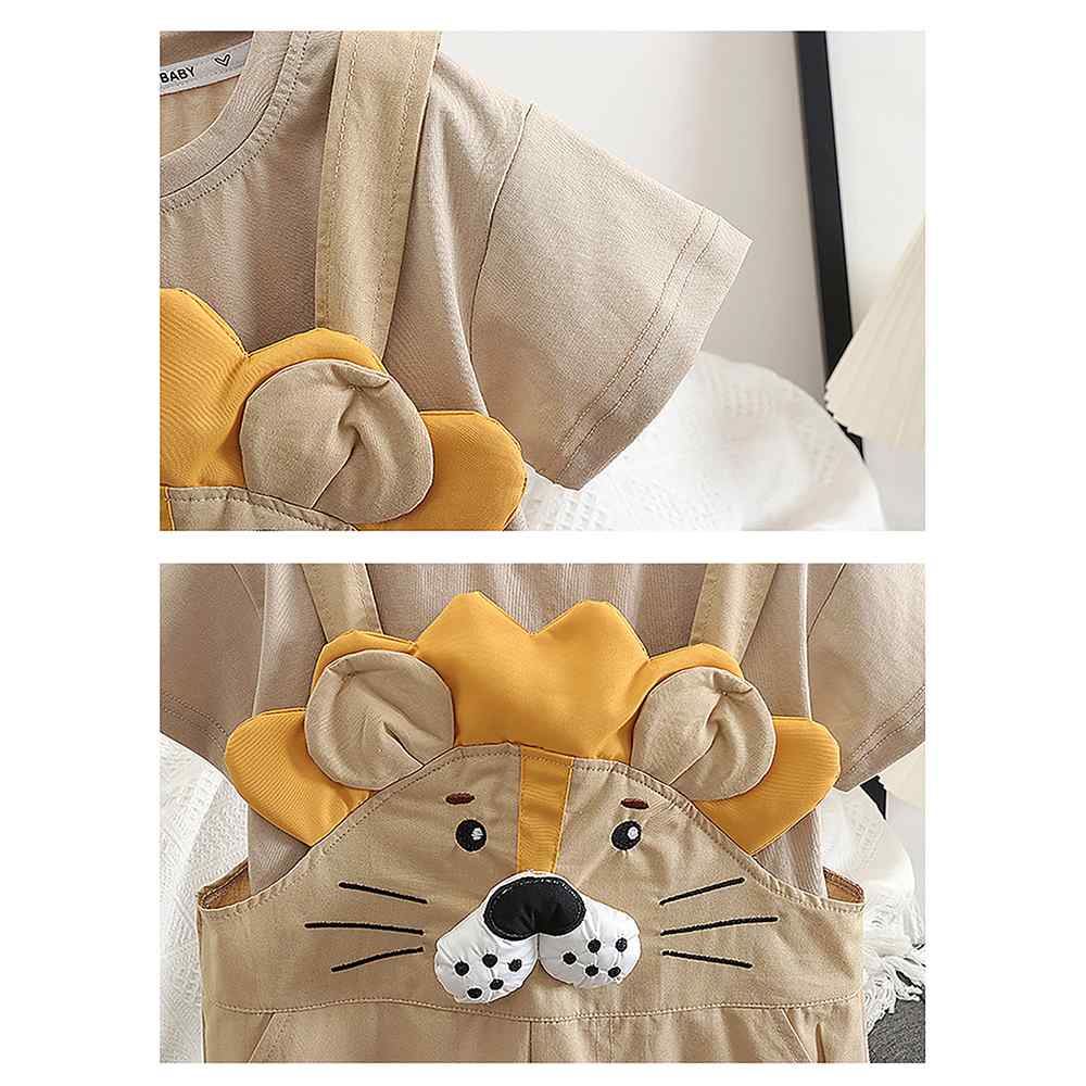 Baby Lion , 2 pcs Dungary style set for Toddlers and Kids-