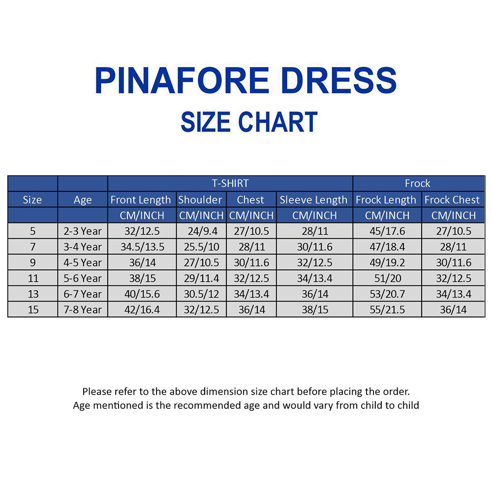 Black Pinafore style 2pcs Casualwear set for Girls