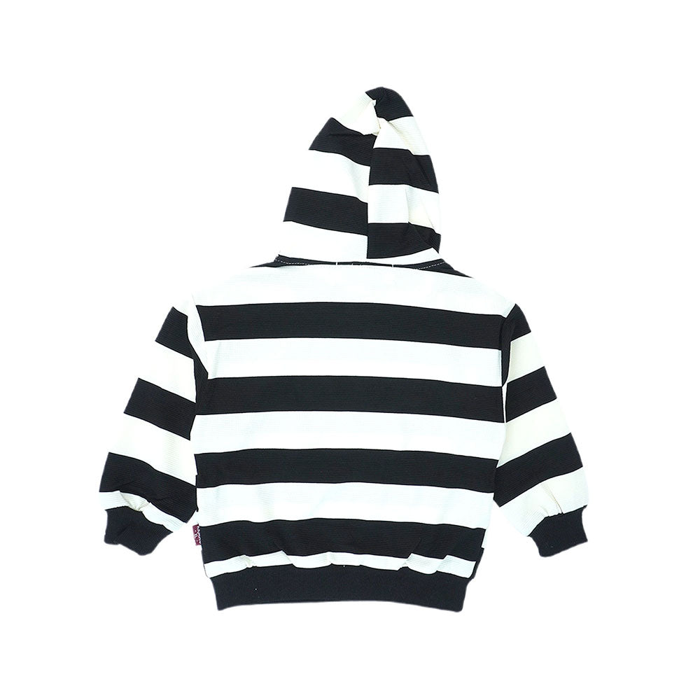 Black Stripes Teddy Bear Soft Toy Dungary Style 2 Pc Clothing Set For Toddlers And Kids