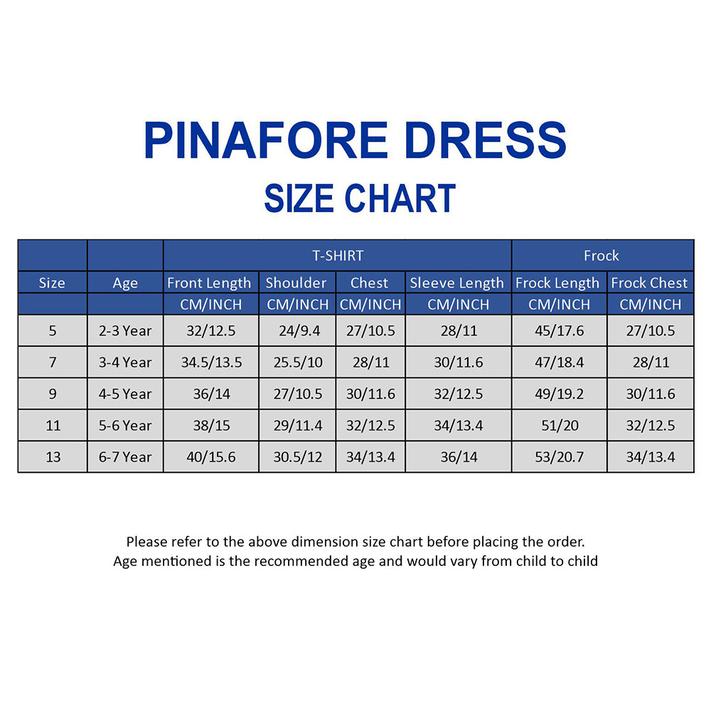 Cream Quilted Pinafore Dress with Inner Top for Girls