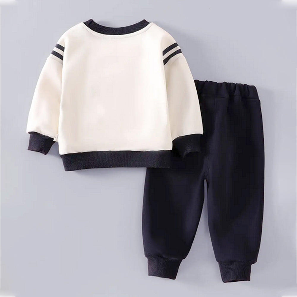 Navy Squirrel Tracksuit Set for Kids