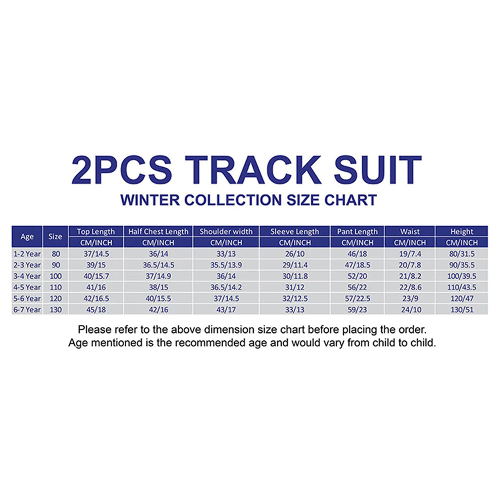 Navy Squirrel Tracksuit Set for Kids