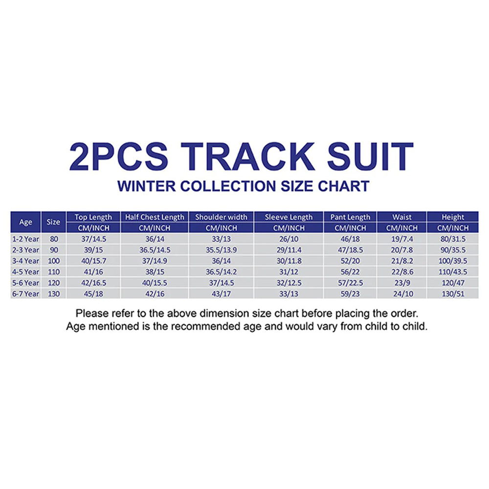 Purple Croc Pocket Fleece Winter Tracksuit Set for Kids