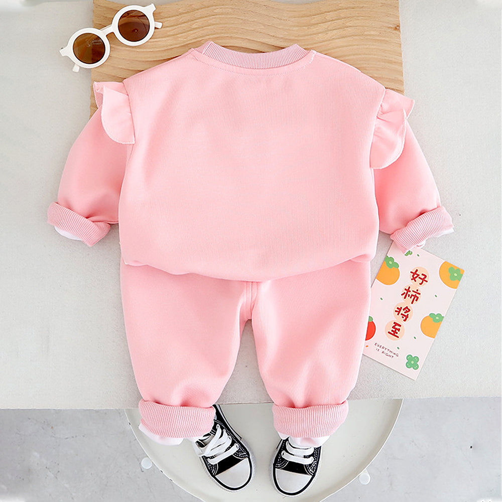 Pink Wink Bunny Tracksuit Set for Kids