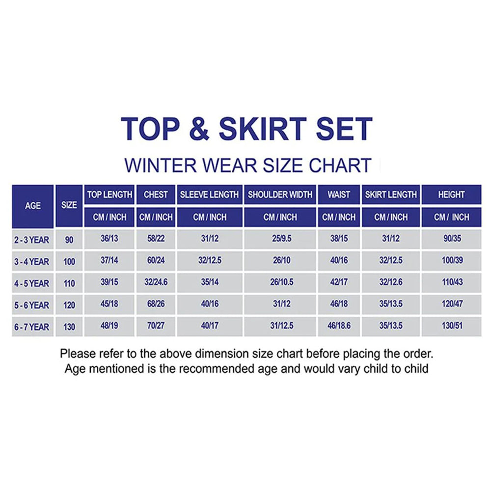 Cream Big Bunny Faux-fur Sweatshirt & Skirt, Winterwear 2Pcs set for Girls
