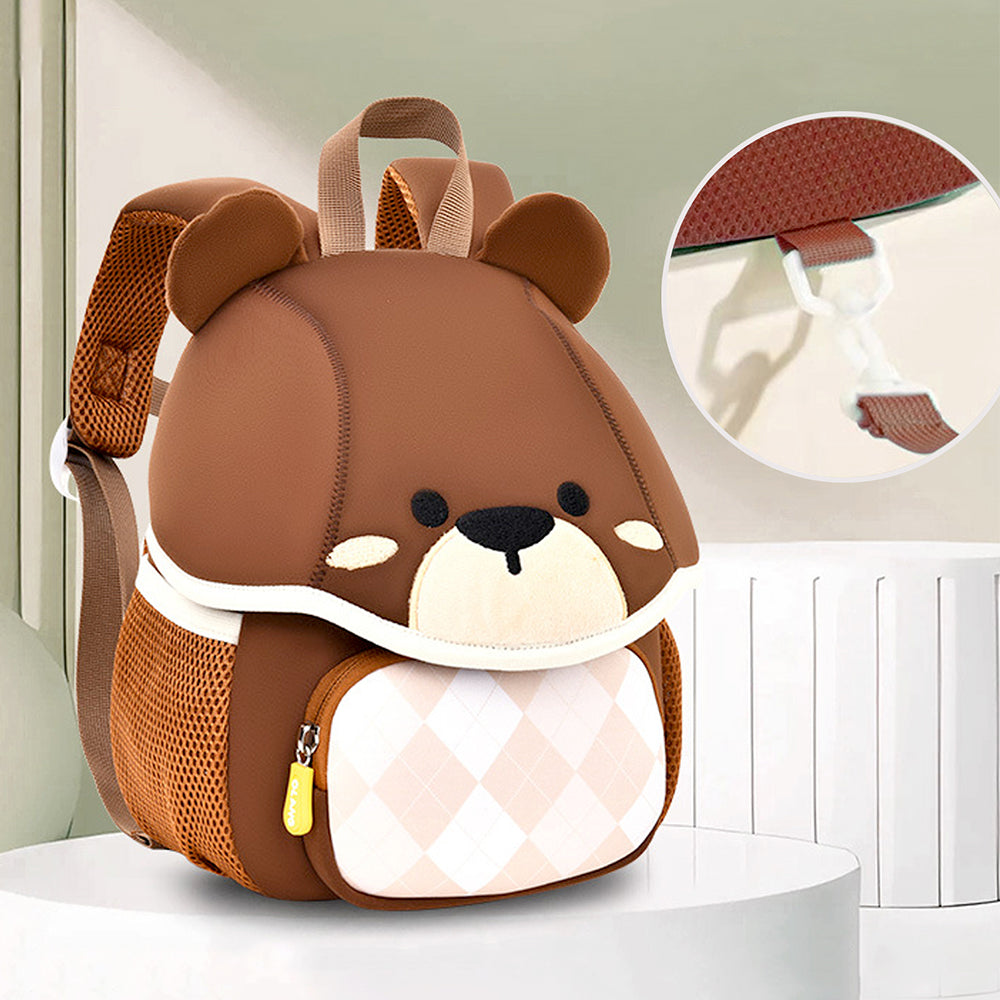 Bear Flip Cap Series soft Neoprene toddlers Kids backpack