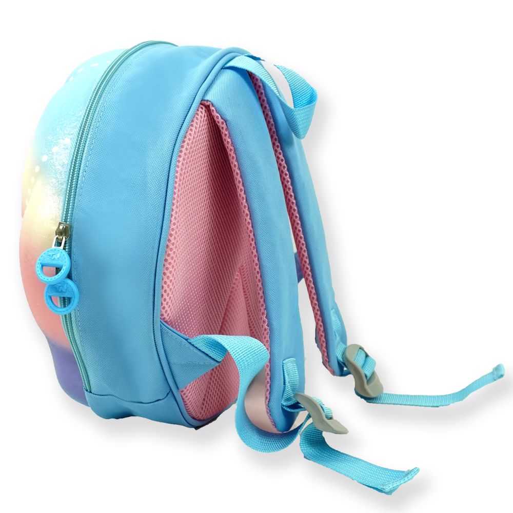 Mini Size Blue Shell Nursey and Early school Backpack for Pre toddlers, 2 years - 5years