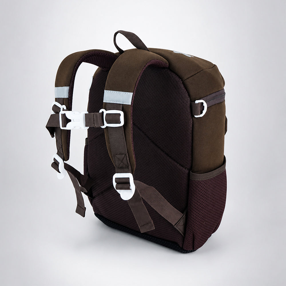 Brown 3D Bear Soft Neoprene Backpack for Toddlers &  Kids, 3yrs - 5yrs