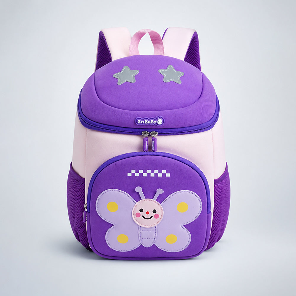 Butterfly Soft Neoprene Backpack for Toddlers & Kids, 3yrs to 5yrs