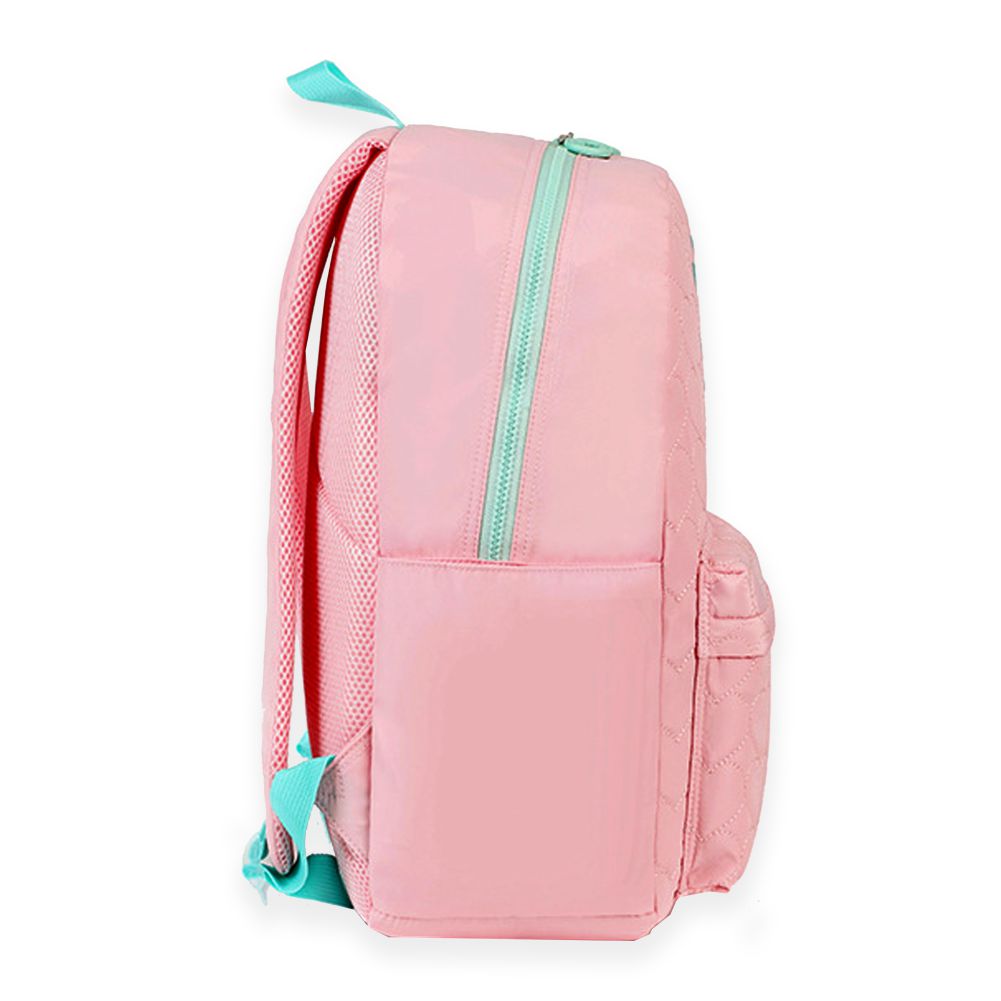 3pcs Pink Cool Glasses Matching Backpack, Lunch Bag and Stationery Pouch, 8yrs to Adults