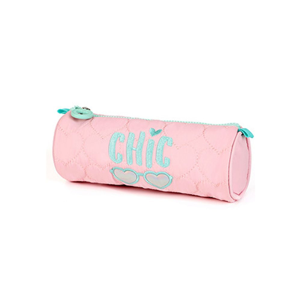3pcs Pink Cool Glasses Matching Backpack, Lunch Bag and Stationery Pouch, 8yrs to Adults