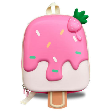 Mini Size Pink Icecream Nursery and Early School Backpack for Pre Toddlers, 2years- 5years