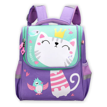 Purple Cat Flap Early School Backpack for Toddlers, 2yrs - 5yrs