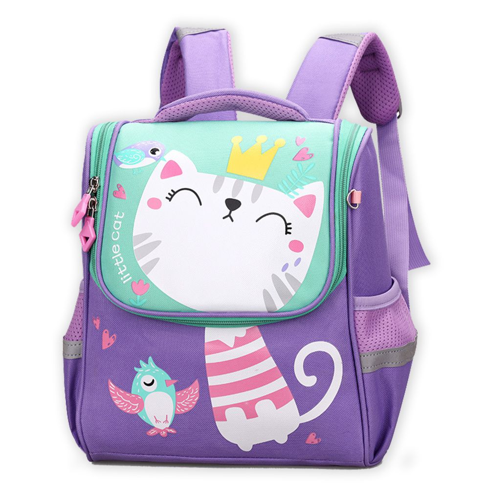 Purple Cat Flap Early School Backpack for Toddlers, 2yrs - 5yrs