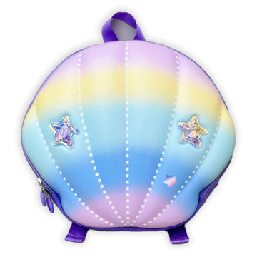 Mini Size Purple Shell Nursey and Early school Backpack for Pre toddlers, 2 years - 5years