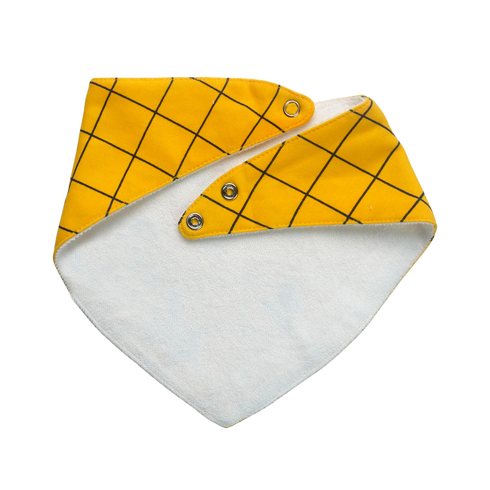 3PCS Set of Multi Cactus premium adjustable snap button closure Bibs