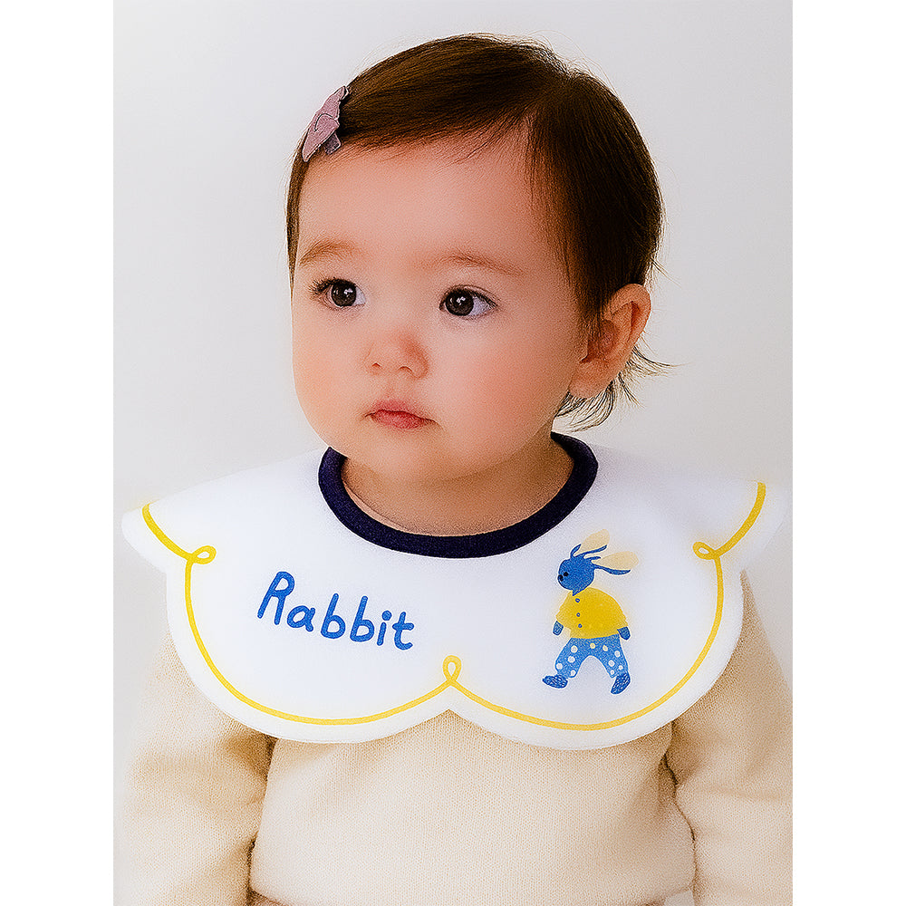 3PCS Set , Dino print premium adjustable button closure & wide shoulder size bibs