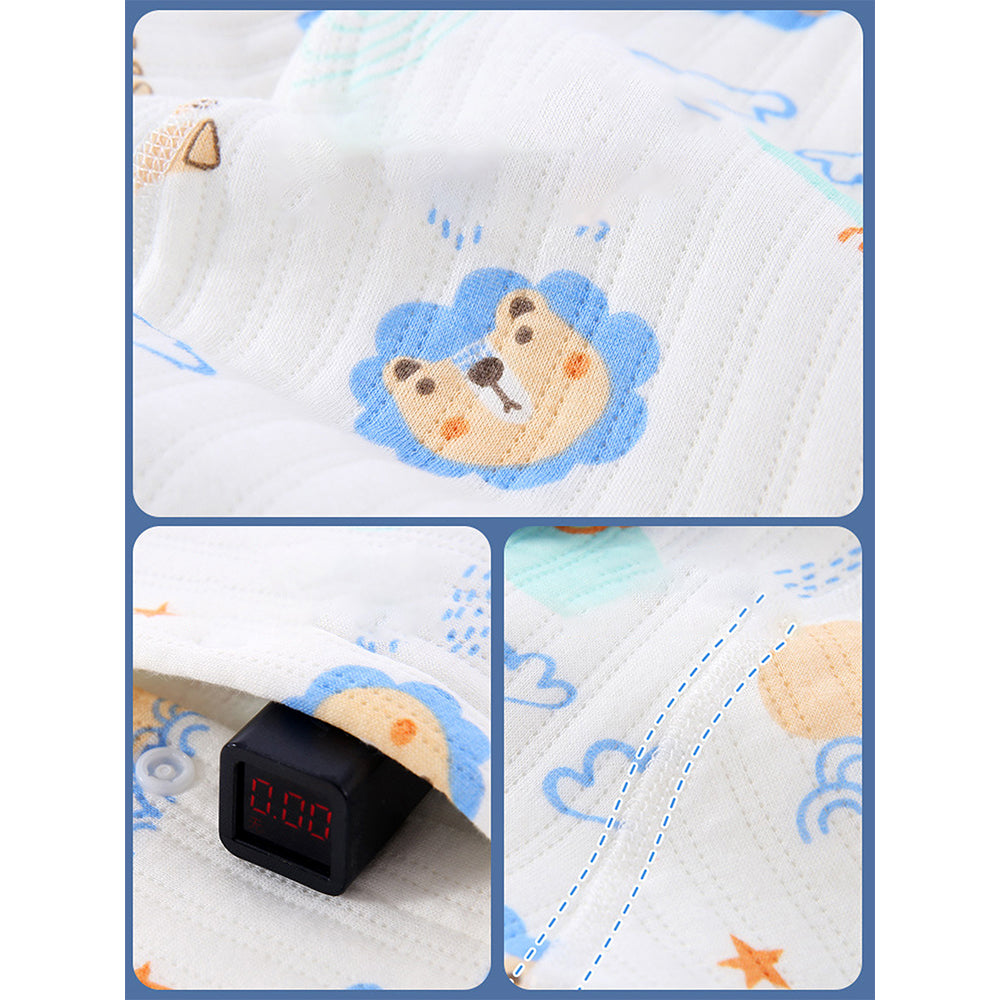 20 pcs Blue Animal Kingdom  Newborn Baby Girl/ Boy Gift Box , all season wear Hamper, (0 - 12 months)